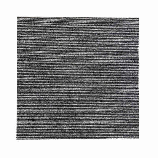 Grey Stripe Carpet Tiles