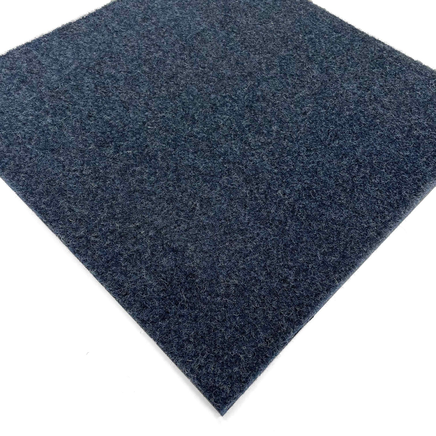 Deep Blue Felted Design Carpet Tile