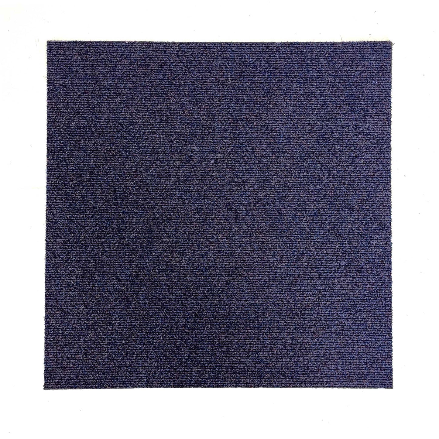 Dark Purple Ribbed Carpet Tiles