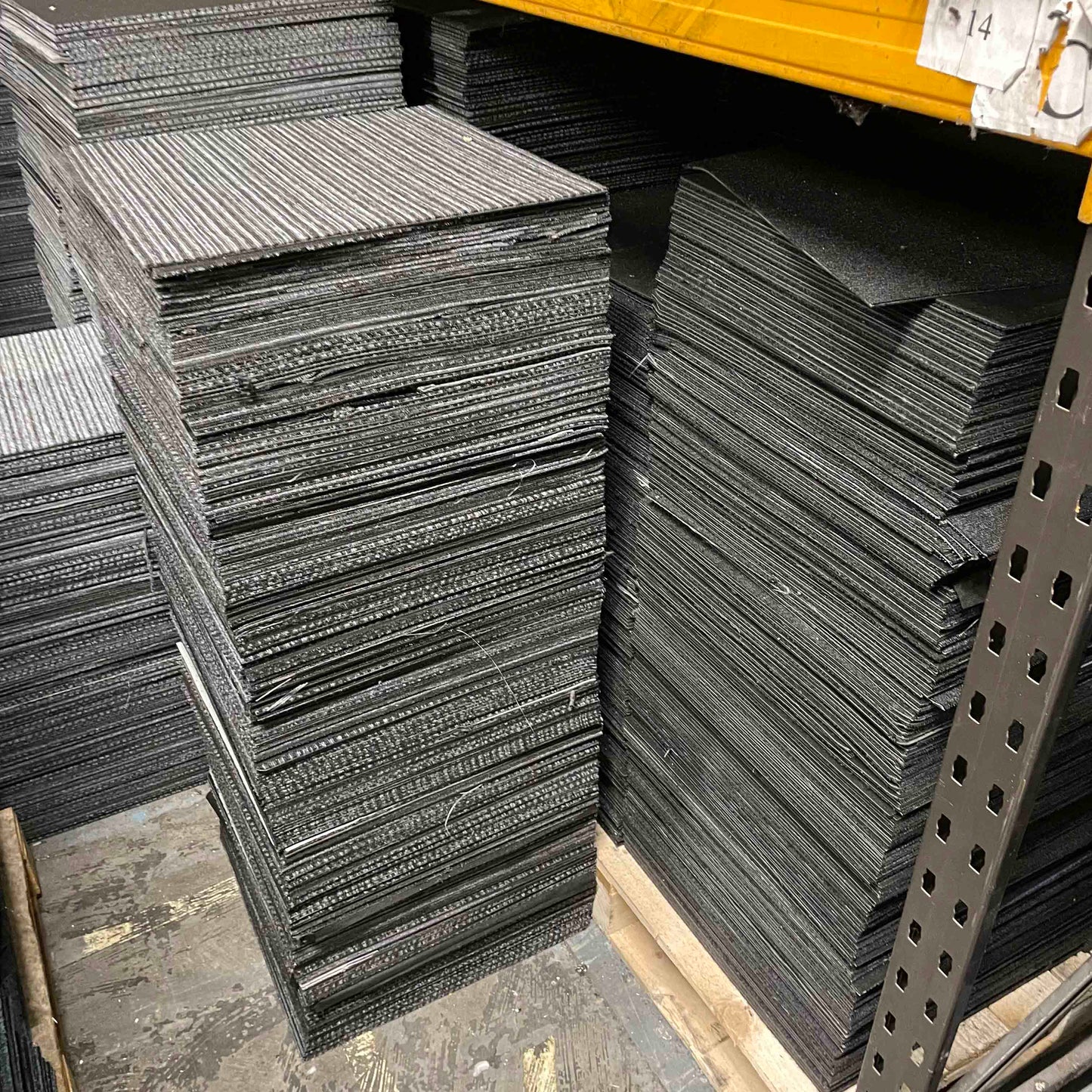 Grey Stripe Carpet Tiles