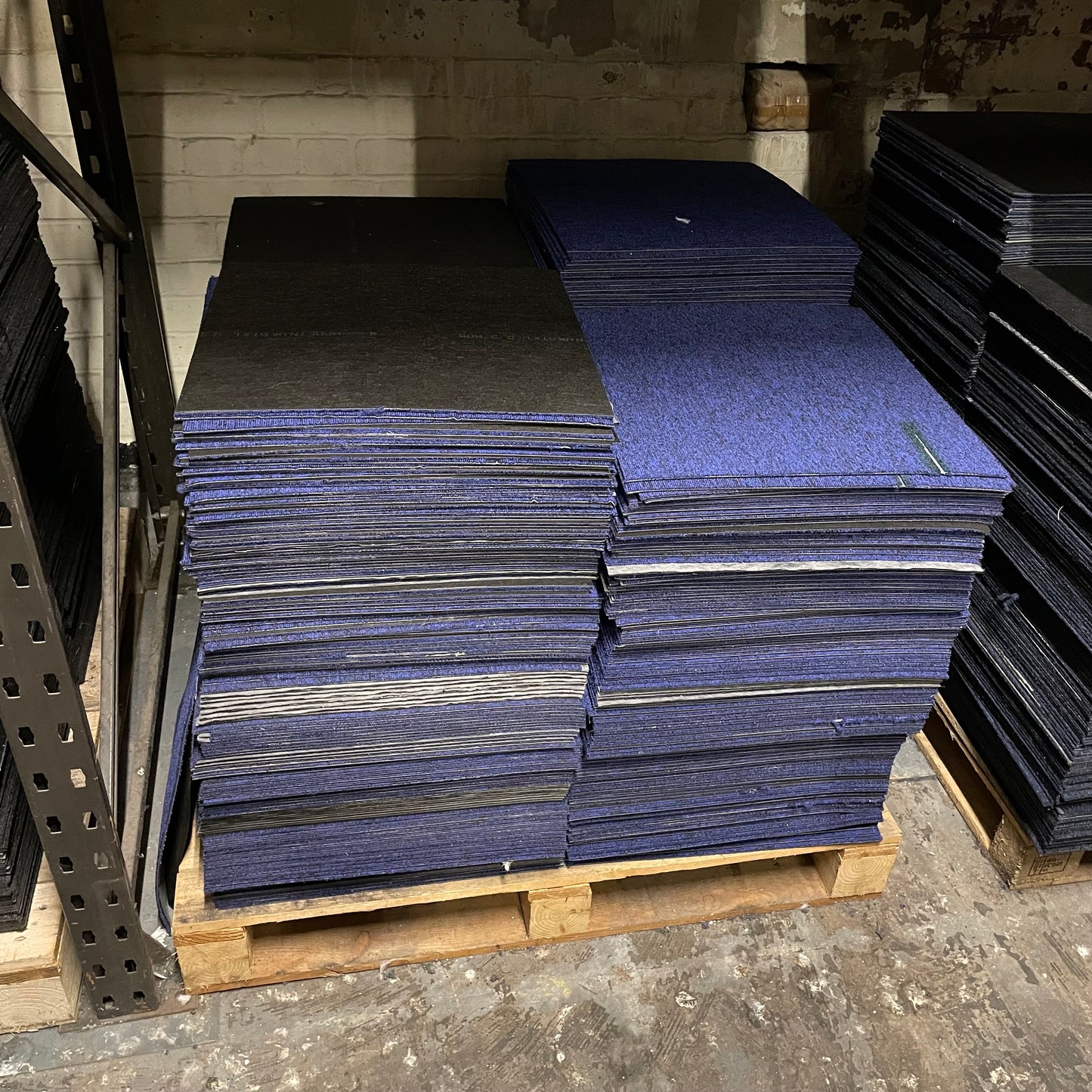 Cobalt Blue Carpet Tile