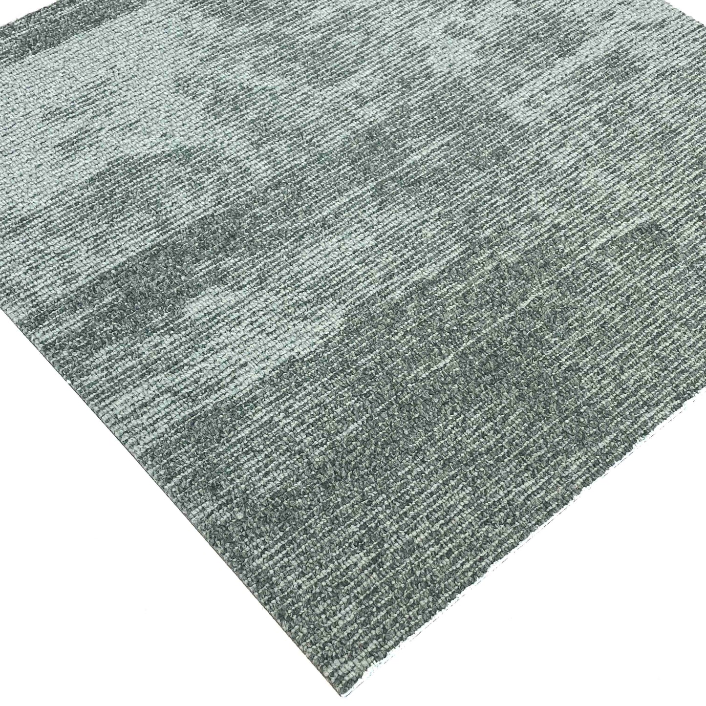 Light Blue Patterned Carpet Tiles