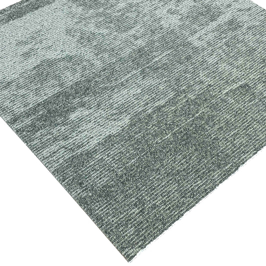 Light Blue Patterned Carpet Tiles