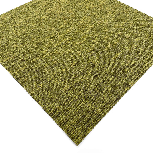 Yellow and Black Carpet Tile