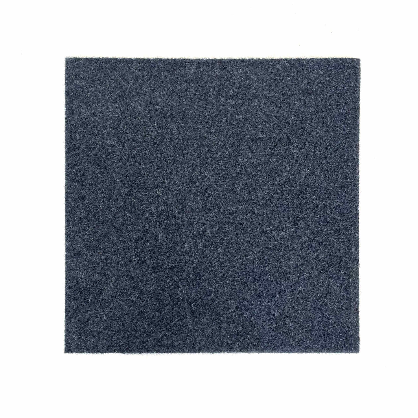 Deep Blue Felted Design Carpet Tile