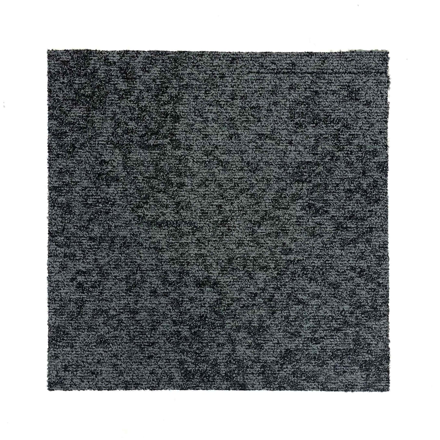 Dark Grey Patch Patterned Carpet Tiles