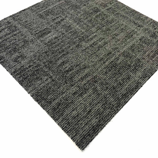 Grey Hatched Design Carpet Tiles