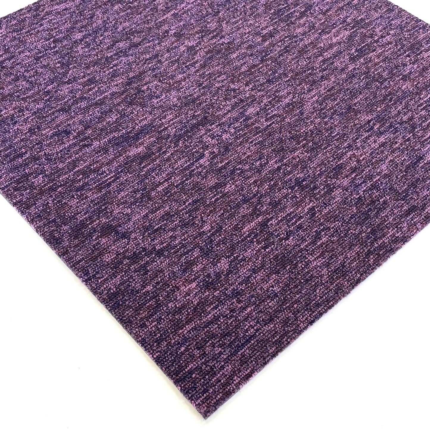 Deep Purple Speckled Carpet Tiles