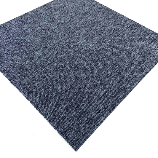 Mottled Blue Carpet Tiles