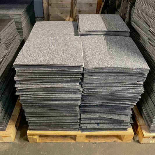 Speckled Grey Carpet Tiles
